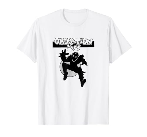 Operation Ivy - Ska Man Logo - Offizielles Merchandise T-Shirt von Operation Ivy