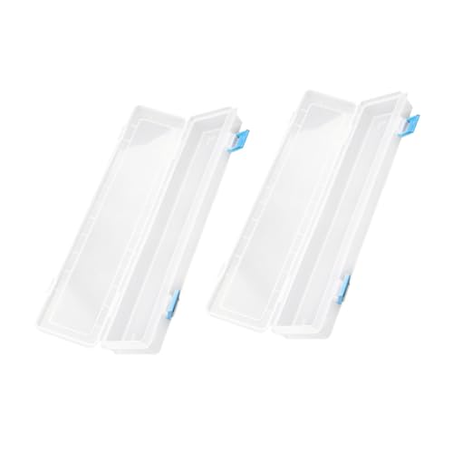 Operitacx 1 Satz Transparenter Kreidekasten Pinseletui Schmink Für Stifte Stift Behälter Schreibwarenbehälter Transparentes Federmäppchen Plastik 2st Operitacx 1 Satz Transparenter Kreidekasten Pinseletui Schmink Für Stifte Stift Behälter Schreibwarenbehälter Transparentes Federmäppchen Plastik 2st von Operitacx
