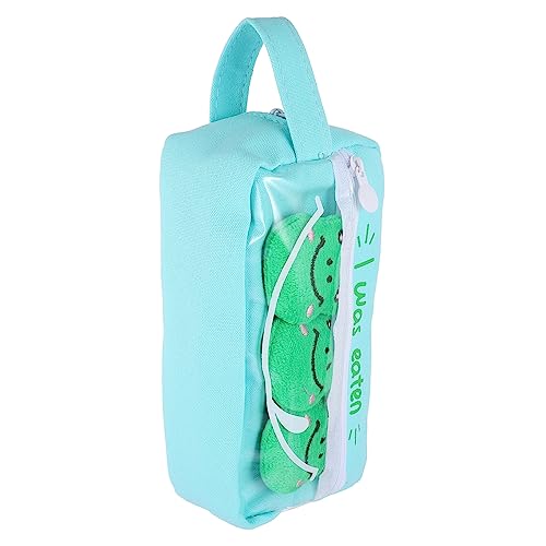 Operitacx 1stk Cartoon-Frosch-federmäppchen Make-up-Tasche Stiftbehälter Süße Bleistifte Bleistiftbeutel Für Kinder Aufbewahrungstasche Für Stifte Mädchen Herz Büro Segeltuch Bücherkiste von Operitacx