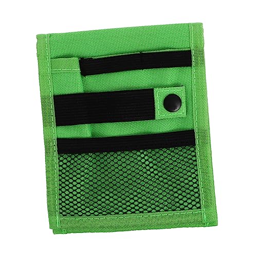 Operitacx 1 Stück Stifthalter für Krankenschwestern Robuster Einsteck Organizer für Stifte Bleistifte und Zubehör aus Strapazierfähigem Canvas Arzt und Pflegetaschen Grün von Operitacx