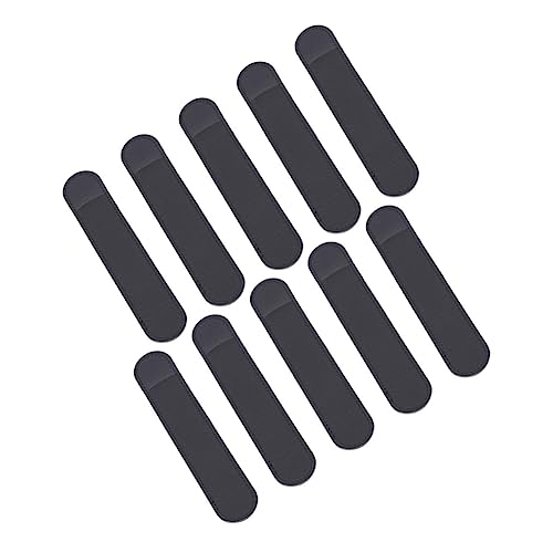 Operitacx 10 Stück Teiliges PU Leder Stiftetui für Stylus und Füllfederhalter Leichte Kratzfeste Schutzhülle aus Hochwertigem Material Einfach zu Verwenden Klassisches Design für Alltag und von Operitacx