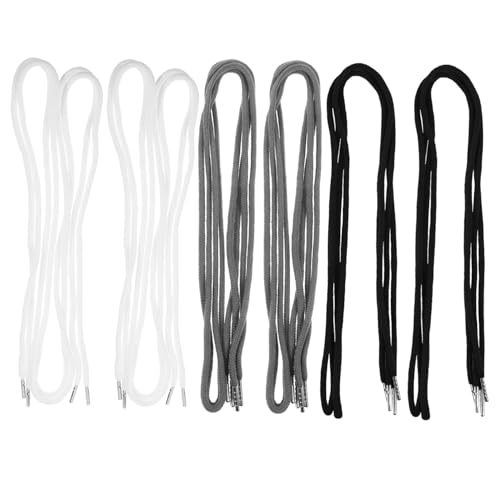 Operitacx 12 Stück Sporthosen Taillendekoration Kordelkordel ersetzen Schnüre Umschaltungen für Kordeln Jogging Kordeleinfädler Sweatpant Draw String -Ersatz elastischer Kordelzug Polyester von Operitacx