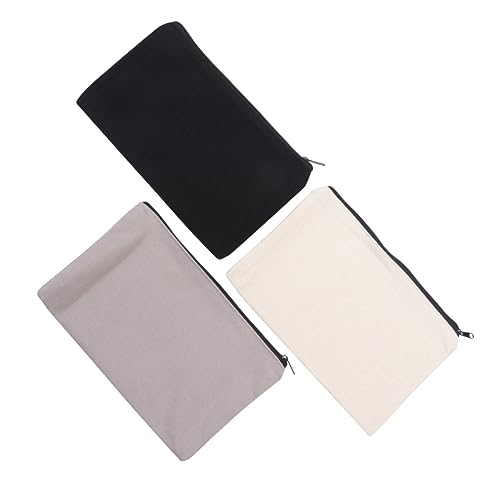 Operitacx 12 Stück Teiliges Canvas Reißverschluss Pouches Multifunktionale Kosmetiktaschen Federmäppchen Schwarz Beige Waschbar Robust für DIY und Aufbewahrung Operitacx 12 Stück Teiliges Canvas Reißverschluss Pouches Multifunktionale Kosmetiktaschen Federmäppchen Schwarz Beige Waschbar Robust für DIY und Aufbewahrung von Operitacx