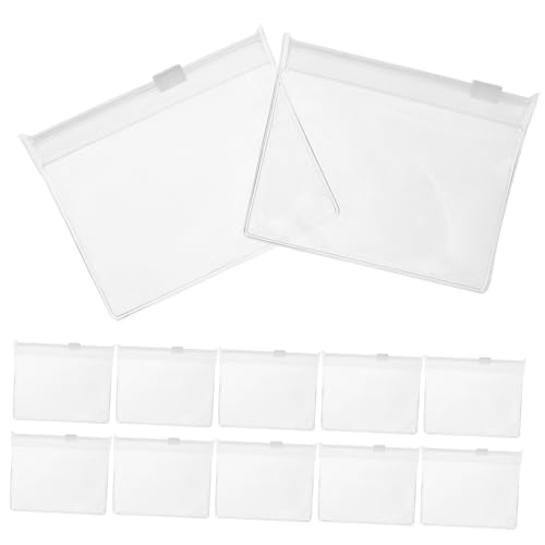 Operitacx 12 Stück Teiliges Transparenter Eva Reisebeutel Wiederverwendbare Medikamententaschen Organizer für Kleine Gegenstände für Reisen und Zuhause von Operitacx