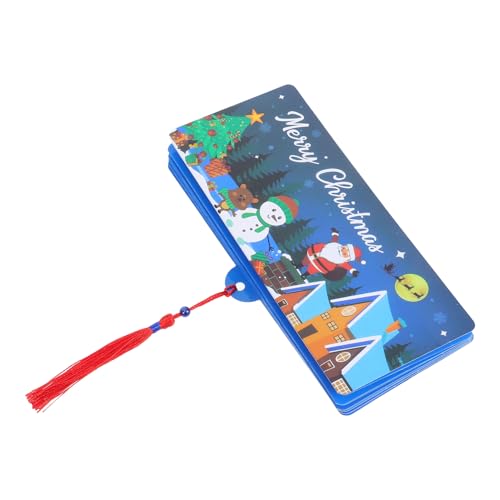 Operitacx 12 Stück Weihnachts-geldhalter aus Stabilem Papier mit Fächern Kreativer DIY Geld Kartenorganizer Praktisch und Tragbar als Geschenkumschlag für Weihnachtsfeiern und von Operitacx