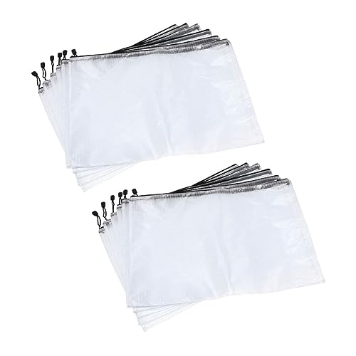 Operitacx 12stücke Netz-datei Beutel wasserdichte Reißverschluss Taschen Für Schreibwaren Kosmetik Und Für Schüler Studenten Und Bürobedarf von Operitacx