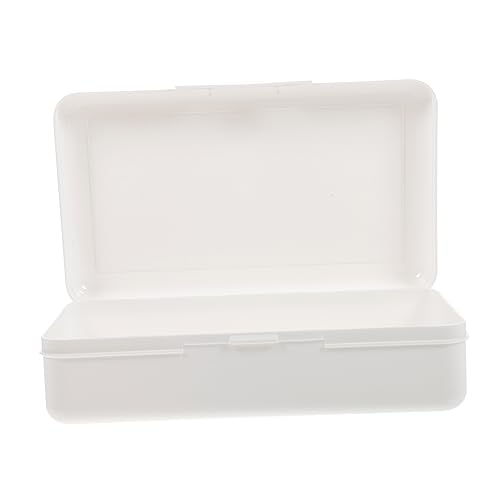 Operitacx 1Stk Federmäppchen aus Kunststoff Markierstift Etui Studenten-Stift-Organizer Storage Boxes aufbwahrungs-Box schreibwaren Stapelbares Federmäppchen Bleistiftbehälter aus Kunststoff von Operitacx