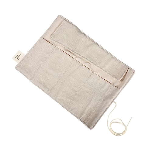 Operitacx Stifterolle Stiftetasche Handgefertigt Roll-bleistifttasche Beutel Große Kapazität Königlichen Stil Platzsparend Aufbewahrung Schüler Stifte Bleistifte Komfort Transport von Operitacx