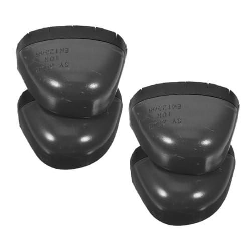 Operitacx 2 Paare Arbeitsschutz Zehenschutz aus Kunststoff und Gummi Stoßfeste Durchtrittsichere Schuhkappen für Herren Installieren Langlebige Sicherheitsschuhüberzüge für Arbeitsschuhe von Operitacx