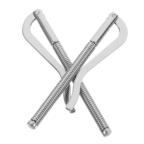 Operitacx 2 Stück Metall Geldklammer Federclip Geldhalter aus Robustem für Scheine Karten und Belege Sichere Aufbewahrung Praktisch und Stilvoll für Damen und von Operitacx