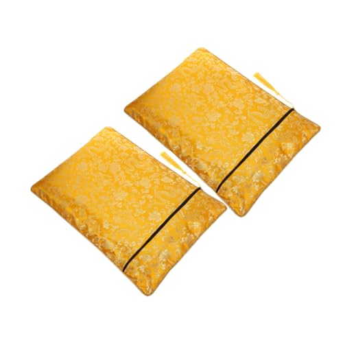 Operitacx 2 Stück Reißverschlusstasche Kunst Federmäppchen Studenten Federmäppchen Markierstifte Tragetasche Mit Reißverschluss Stifttasche Reißverschlusstasche Büro Federmäppchen von Operitacx