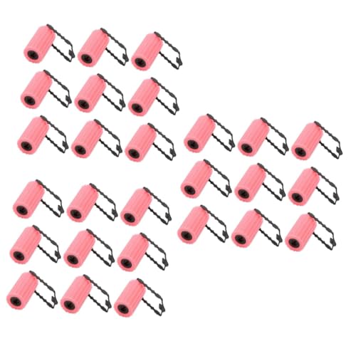 Operitacx 3 Sätze Haarrundstange Lockener Lockenwickler Werkzeug Eisstockschießen Lang Mädchen Wellig Für Lockenstab Schwamm Lockenhaar Schwamm Curler Styling Ponge Lockler Rosa 12 Stück * 3 von Operitacx