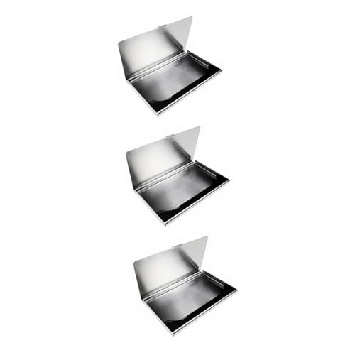 Operitacx 3 Stück Namenshalter Business Case Business Halter Metall Edelstahl Halter Namenshülle von Operitacx
