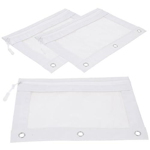 Operitacx 3stücke Binder Polyester Beutel Für Dokumente Federmäppchen Mit Reißverschluss Ordner-stiftetasche Für Büro Und Reisen Praktisch Und Langlebig von Operitacx