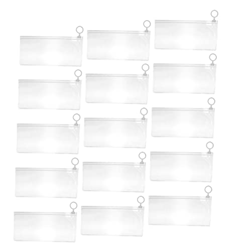 Operitacx 30Stücke Teiliges Transparentes Reißverschluss Stiftetui aus PVC Großer Organizer für Schreibwaren für Schule und Kosmetik Vielseitig Einsetzbar und Praktisch Operitacx 30Stücke Teiliges Transparentes Reißverschluss Stiftetui aus PVC Großer Organizer für Schreibwaren für Schule und Kosmetik Vielseitig Einsetzbar und Praktisch von Operitacx