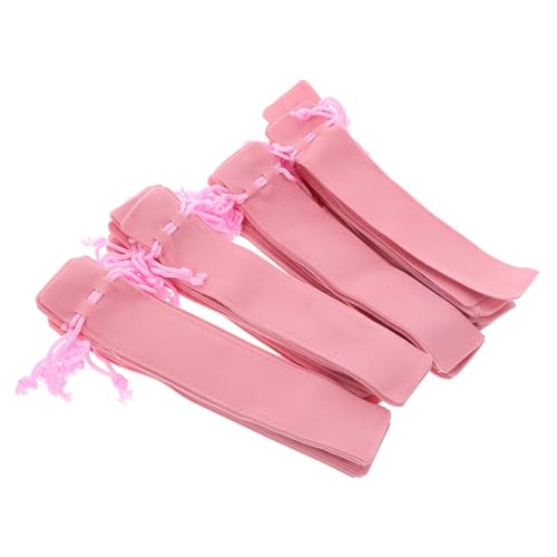 Operitacx 35 Stück Teiliges Stiftbeutel Kordelzug Doppelseitig Verstärkte Weiche Schutzhülle für Füller Gel Bleistifte Elegantes Schreibgeräte-etui für Büro Schule Reisen und Geschenke von Operitacx