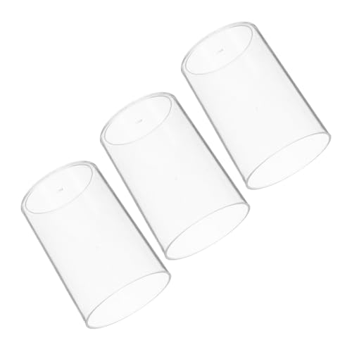 Operitacx 3stücke Transparenter Acryl Stifthalter Stiftebecherhalter Für Schreibtisch Pinsel-Organizer Markerhalter Aufbewahrungsbox Für Büro Und Schule von Operitacx