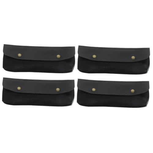 Operitacx 4stücke Kosmetiktaschen Pu Praktische Make-up Pinsel Aufbewahrung Und Bleistiftbox Für Damen Kosmetik Organizer Und Vielseitig Einsetzbar von Operitacx
