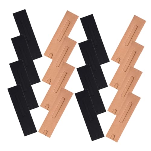 Operitacx 50stücke Kraftpapier Stiftetui Mit Fenster Faltbare Stiftverpackung Für Stifte Bleistifte Und Kugelschreiber Design Für Büro Schule Und Zuhause von Operitacx