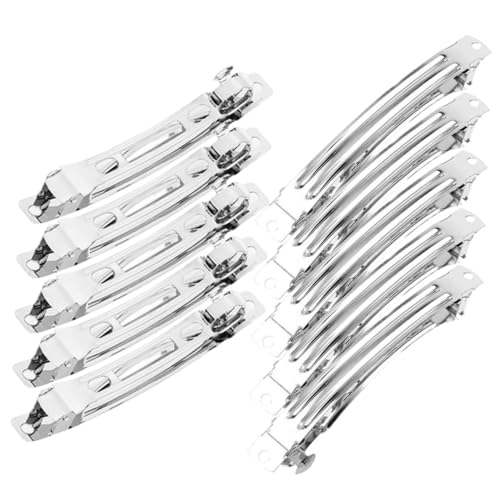 Operitacx 50stücke Metallklammern Haarspangen Federklammern Aus Diy Haarschmuck Styling-tools Für Damen Bastelbedarf Haaraccessoires von Operitacx