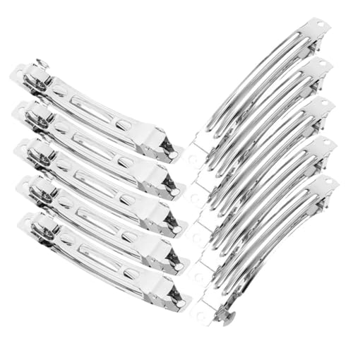 Operitacx 50 Stück Haarnadel Haargummis Mädchen Haarzubehör Haarzubehör Haarklammer Haarbürste Haarstock Silberne Haarspangen Keine Gebogenen Haarspangen Voluminös Lockenstab Eisen von Operitacx