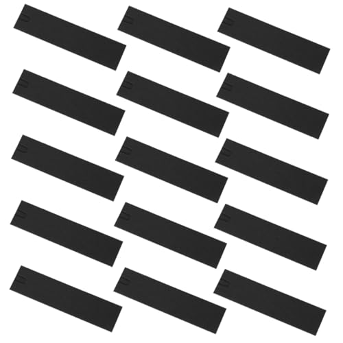 Operitacx 50 Stück Papier-füllfederhalter-etuis mit Transparenter Fensteröffnung Schwarze Einzelschutzhüllen Umweltfreundliche Papier-stifthüllen für Stiftorganisation und Geschenkverpackung von Operitacx