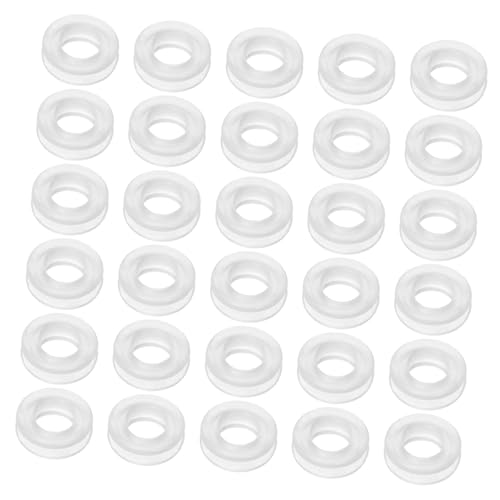 Operitacx 60 Stück Ohrclips Polster aus Transparentem Weichem Silikon O-förmige rutschfeste Ohrclipschutzpads für Frauen und Mädchen mit Empfindlicher Haut Komfortabel und Hypoallergen von Operitacx