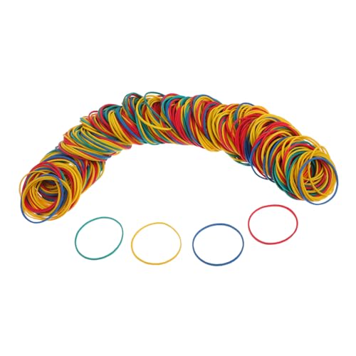 Operitacx 600stücke Feilengummis Gummibänder Für Bargeld Große Gummibänder Stabile Dehnbare Geldband Zwecke von Operitacx