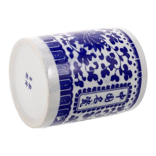 Operitacx Keramik Kalligraphie Stift Pinsel Organizer Für Büro Schreibtisch Schreibwaren Bleistift Tasse von Operitacx