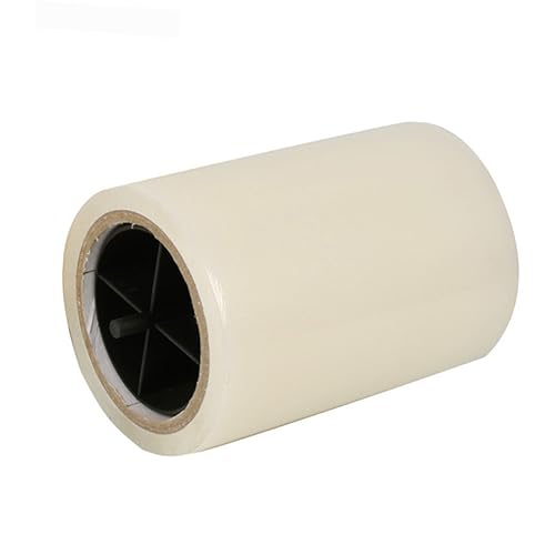 Operitacx Einweg Schuhschutzfolie Breit Transparente PE Plastik Folie mit Starkem Kleber Praktische Schuhabdeckungsfolie für Zuhause und Schmutzresistent Kompatibel mit Automatischen von Operitacx