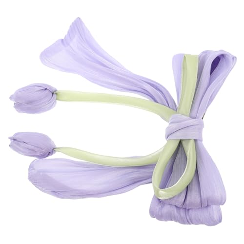 Operitacx Eleganter Haarclip für Frauen Polyester Floral Haarspange für Hochzeiten Partys Tägliche Verwendung Zuverlässiges Design für Optimalen Halt von Operitacx