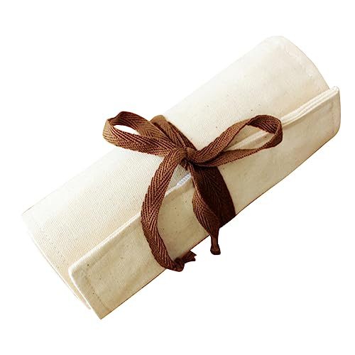 Operitacx Federmäppchen aus Baumwolle Großer Stift Organizer mit Fächern für Schule und Freizeit Leicht und Praktisch für Schüler und Studenten Farblich Schlicht im Design von Operitacx