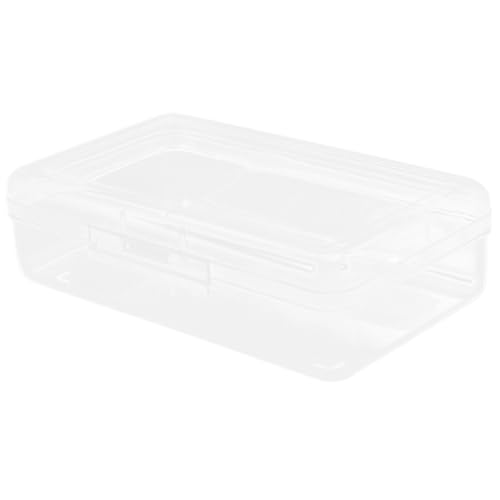 Operitacx Große Kapazität Bleistiftbox Tragbare Aufbewahrungsbox für Schreibwaren Organizer für Bleistifte und Stifte für Künstler und Schüler Robustem Kunststoff Transparent Perfekter Operitacx Große Kapazität Bleistiftbox Tragbare Aufbewahrungsbox für Schreibwaren Organizer für Bleistifte und Stifte für Künstler und Schüler Robustem Kunststoff Transparent Perfekter von Operitacx