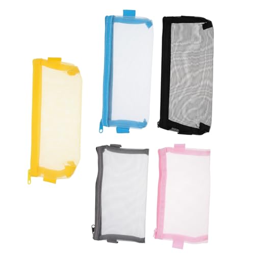 Operitacx 5stücke Federmäppchen Mit Reißverschluss Bleistifttaschen Für Studenten Organizer Für Schreibwaren Leicht Und Großes Fassungsvermögen Operitacx 5stücke Federmäppchen Mit Reißverschluss Bleistifttaschen Für Studenten Organizer Für Schreibwaren Leicht Und Großes Fassungsvermögen von Operitacx