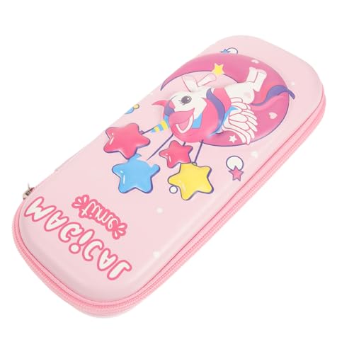 Operitacx Große Mädchen Federmäppchen mit Reißverschluss Multifunktionale Mehrlagige Stifttasche für Schule und Büro Niedliche Aufbewahrungstasche für Schreibwaren Geeignet für Schüler und von Operitacx