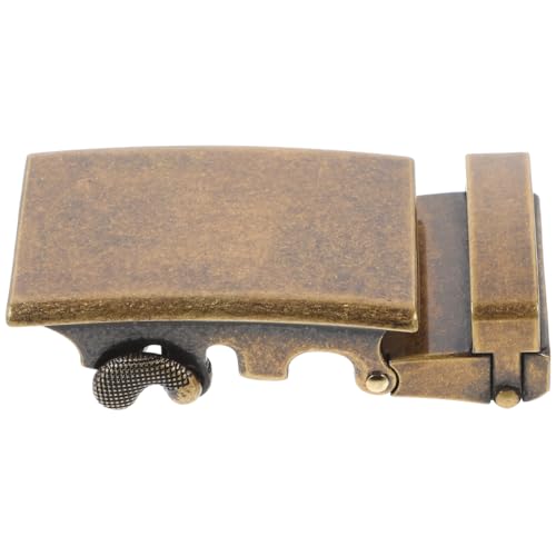 Operitacx Herren Automatische GüRtelschnalle Aus Legierung, Austauschbare Schnalle FüR SchiebegüRtel von Operitacx