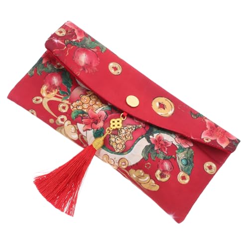 Operitacx Hochzeits-rote Umschläge Stoff Im Cartoon-Design Hochwertige Geldtaschen Für Frühlingsfest Chinesisches Neujahr Babypartys Und Andere Festliche Anlässe von Operitacx
