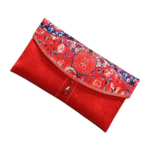 Operitacx Hochzeitstasche Chinesischer Roter Umschlaghalter für Brautparty Geldumschläge für Hochzeitsfeier von Operitacx