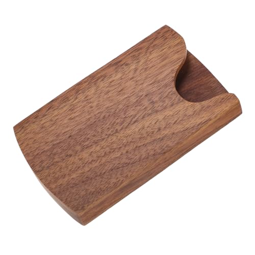 Operitacx Holz Kartenetui Visitenkartenhalter Tragbar Leicht Robust für Büro Reise und Alltag Praktischer Kartenhalter aus Massivholz mit Vintage Design für Business und Professionelle von Operitacx