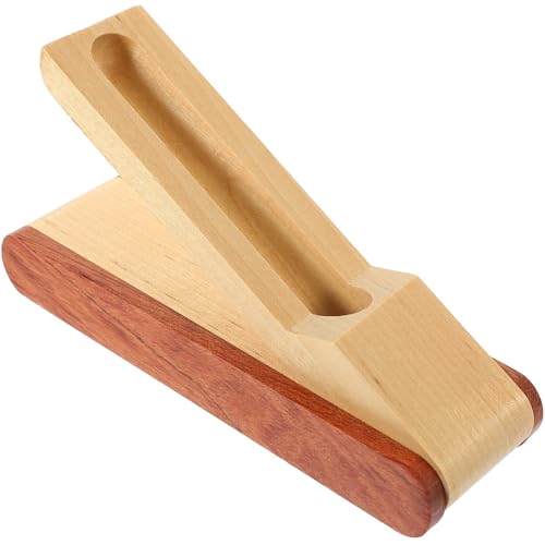 Operitacx Holz Stifthalterbox Einzeln Stift Präsentationsbox Drehbar Stifte Organizer Geschenkbox Für Füllfederhalter Geschenk Verpackung Büro und Zuhause von Operitacx