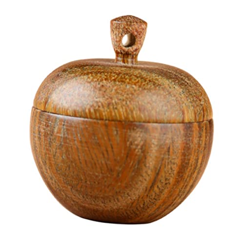 Operitacx Holzanhänger Für Schlüsselbund Diy Aroma Diffusor Anhänger Kleiner Apfel Schlüsselanhänger Rucksack Anhänger Dekor von Operitacx