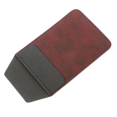 Operitacx Insert Type Stifttasche aus PU Leder Auslaufsicherer Stiftehalter für Krankenschwestern Kompakte Büro und Labormantel Innentasche Praktischer Pen Organizer Weinrot von Operitacx