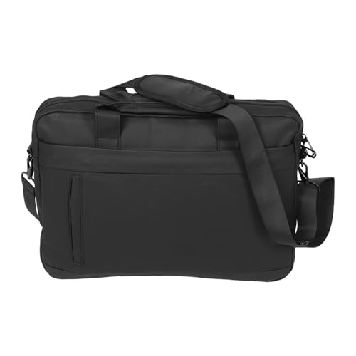 Operitacx Laptop Aktentasche mit Gepolstertem Innenfutter Stoßfestes Laptopfach Leichte Umhängetasche für Damen und Herren Große Kapazität für Büro Reisen und Alltag von Operitacx