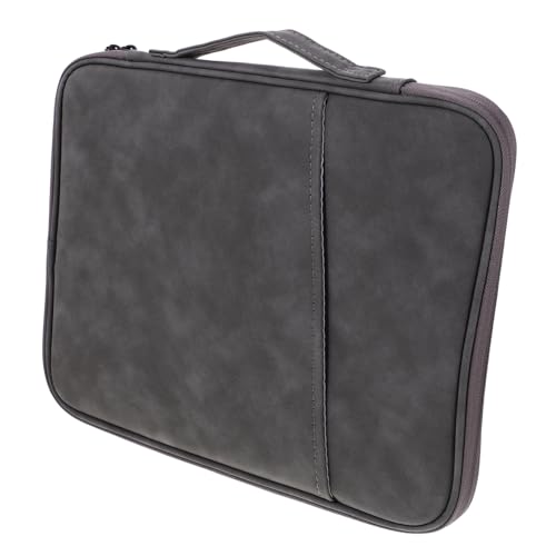 Operitacx Laptoptasche Grey Wasserabweisend Kratzfest Große Kapazität Multifunktionale Notebooktasche für Damen und Praktischer Schutz gegen und Stöße von Operitacx