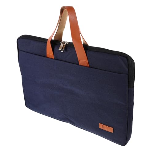 Operitacx Laptoptasche Oxford mit Reißverschluss Laptop Hülle Handtasche mit Extra Fach für und Zubehör Damen Business Reise von Operitacx