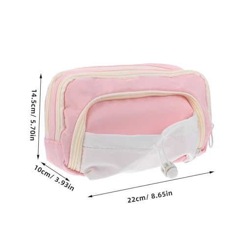 Operitacx Mehrlagiges Federmäppchen für Schüler Große Kapazität Leichtes Handliches Stifteetui Praktisch und Robust für Schule Büro und Unterwegs Einfache Gestaltung Vielseitige von Operitacx