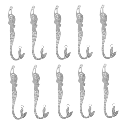 Operitacx Niedliche Meerjungfrau-schlüsselanhänger Metall-meerjungfrau- Basteln Haarnadel- für Jungen und Mädchen von Operitacx