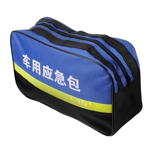 Operitacx Notfalltasche Auto Oxford Leicht Tragbar Leere Aufbewahrungstasche für Reise Pflege Medizin Robuste Notfall Organizer für Kfz Zubehör Praktisch und Vielseitig von Operitacx