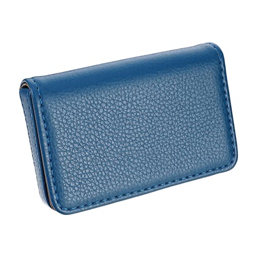 Operitacx PU Visitenkartenhalter Business Kartenetui Magnetische Box Leicht und Tragbar Eleganter PU Lederhalter für Männer und Frauen Praktischer Namensschildhalter für Büro und Alltag von Operitacx