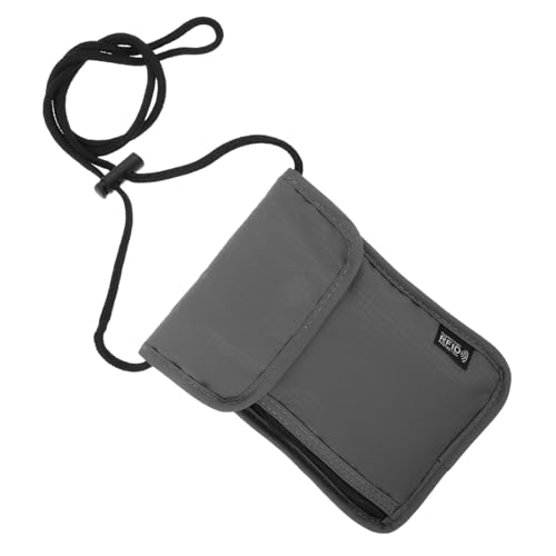 Operitacx Pass-Organizer Aus Nylon Für Reisen Mit RFID-Schutz Dokumenten-Organizer Für Familien Und Hänge-Brusttasche Für Männer Und Frauen Reisepass Und Ausweishalter Organisator Für von Operitacx